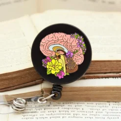 Cerveau - Porte-badge rétractable-Codex Anatomicus Clearance