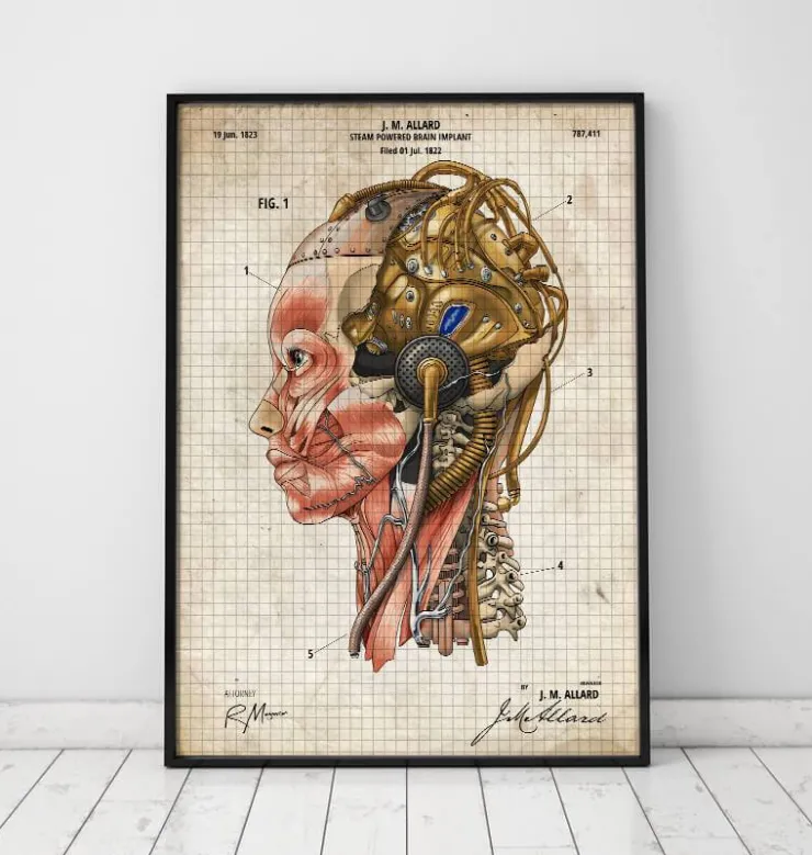 Cerveau Steampunk II-Codex Anatomicus Best