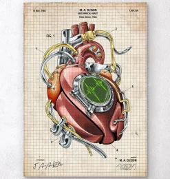 Coeur mécanique-Codex Anatomicus Best