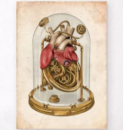 Coeur steampunk-Codex Anatomicus Hot