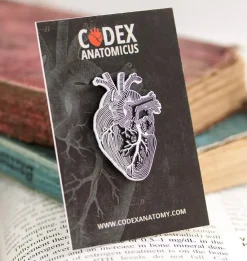 Coeur sur tableau noir - Pins-Codex Anatomicus Clearance