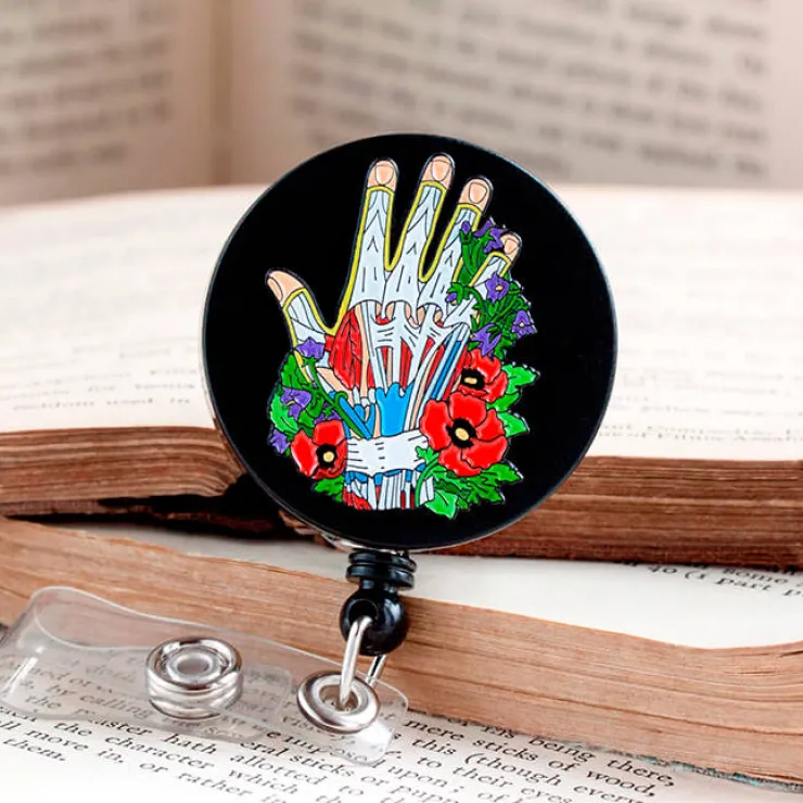 Main - Porte-badge rétractable-Codex Anatomicus Outlet