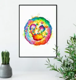 Neutrophile - Aquarelle-Codex Anatomicus New