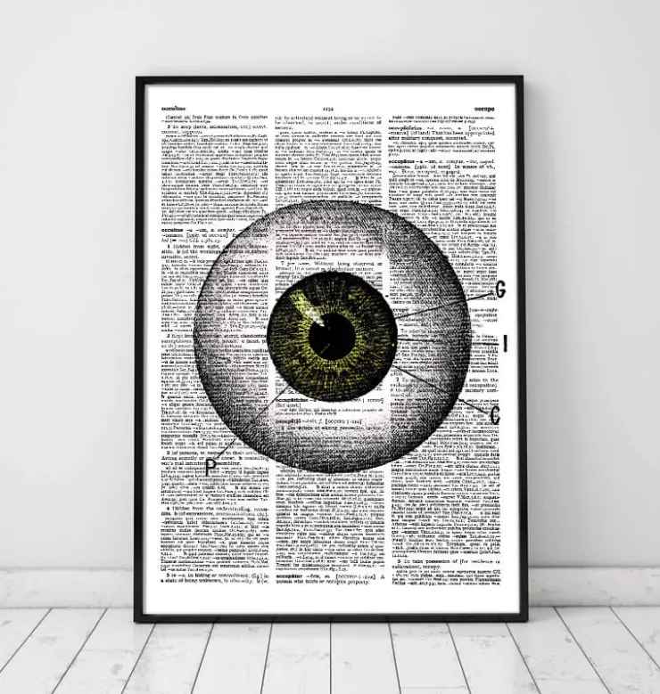 Oeil - Page Dictionnaire-Codex Anatomicus Hot