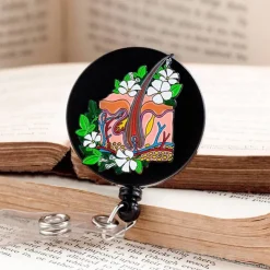 Peau - Porte-badge rétractable-Codex Anatomicus Online