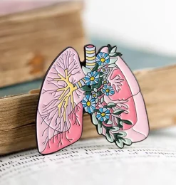 Poumons avec fleurs - Pins-Codex Anatomicus Hot
