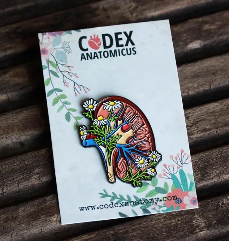 Rein avec fleurs - Pins-Codex Anatomicus Clearance