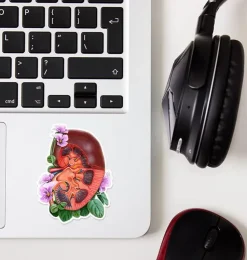 Sticker d'anatomie du rein - Floral-Codex Anatomicus Best