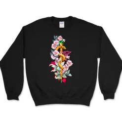 Sweat Unisex Bâton d'Asclépios - Floral-Codex Anatomicus Discount