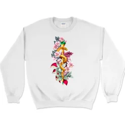 Sweat Unisex Bâton d'Asclépios - Floral-Codex Anatomicus Discount