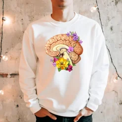 Sweat Unisex Cerveau II - Floral-Codex Anatomicus Online