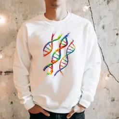 Sweat Unisexe ADN - Aquarelle-Codex Anatomicus Clearance