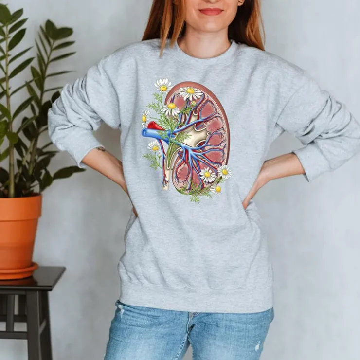 Sweat Unisexe Rein - Floral-Codex Anatomicus Clearance