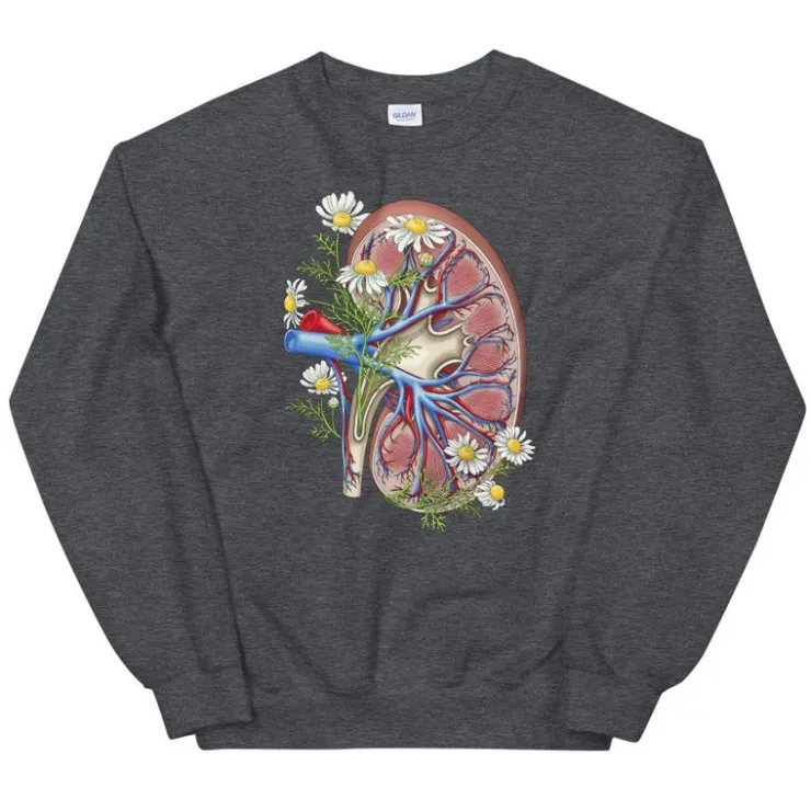 Sweat Unisexe Rein - Floral-Codex Anatomicus Clearance