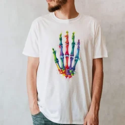 T-shirt Unisexe à la Main - Aquarelle-Codex Anatomicus Online