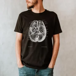 T-shirt Unisexe Cerveau II - Chalkboard-Codex Anatomicus
