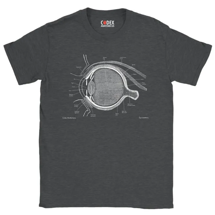 T-shirt Unisexe Oeil - Chalkboard-Codex Anatomicus Hot