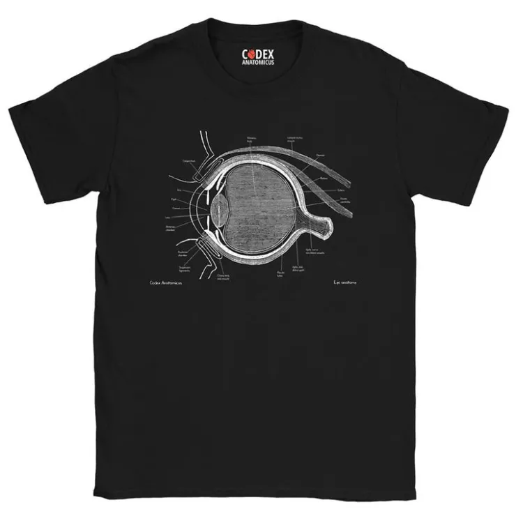 T-shirt Unisexe Oeil - Chalkboard-Codex Anatomicus Hot