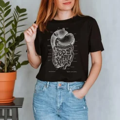 T-shirt Unisexe Système Digestif - Chalkboard-Codex Anatomicus Best