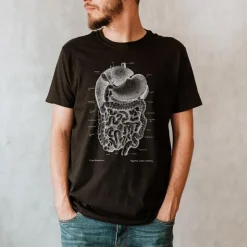 T-shirt Unisexe Système Digestif - Chalkboard-Codex Anatomicus Best